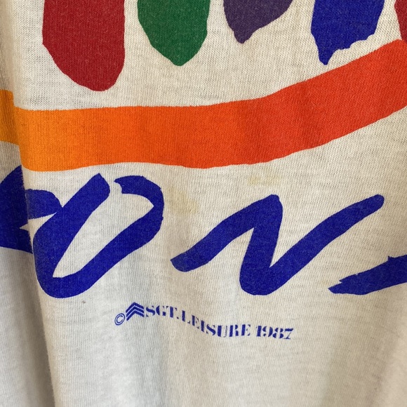 SGT. LEISURE - Vintage Long 80’s Night Shirt - Picture 5 of 6